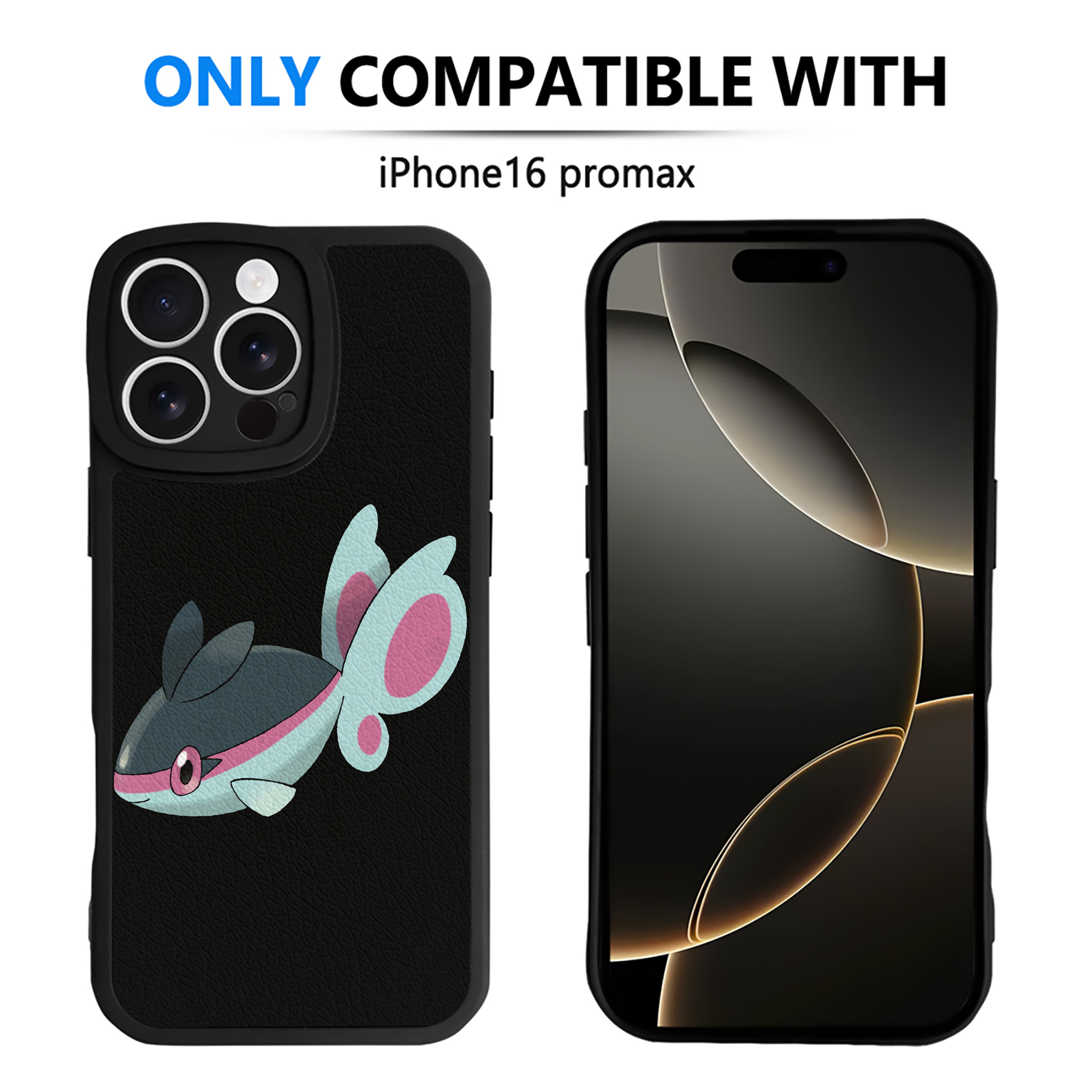 （画像用） ポケットモンスター Pokémon 【iPhone 16シリーズ対応】シリコンスマホケース（レザー調） 材質：シリコン